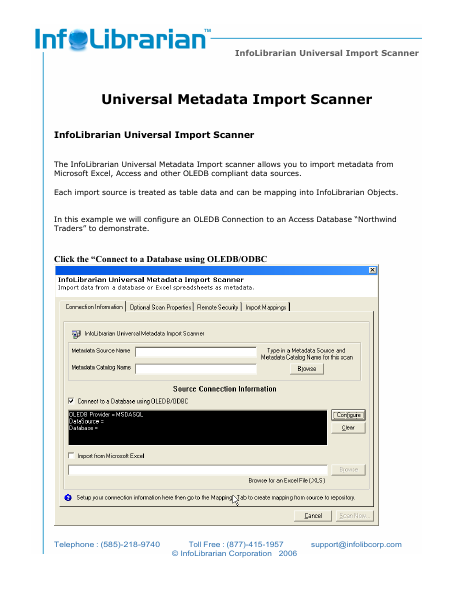 Universal Import Adapter, page one